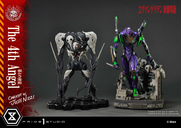 Prime 1 Studio  Ultimate Diorama Masterline Evangelion The 4th Angel (Concept By Josh Nizzi)(4582647121318)(4582647121318)