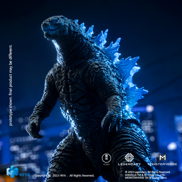 GODZILLA VS KONG HEAT RAY GODZILLA TRANSLUCENT PX AF