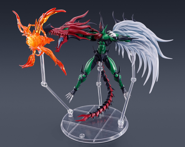BANDAI Tamashii ELEMENTAL HERO FLAME WINGMAN "Yu-Gi-Oh! GX", TAMASHII NATIONS S.H.MonsterArts | 4573102664655