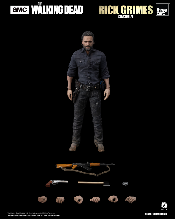 Three Zero The Walking Dead - 1/6 Rick Grimes (Season 7) | 4895250808133