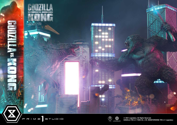 Prime 1 Studio Ultimate Diorama Masterline Godzilla vs Kong (Film) Godzilla VS Kong Final Battle(4580708032993)(4580708032993)