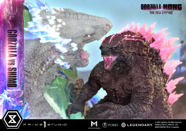 Prime 1 Studio Ultimate Diorama Masterline Godzilla x Kong: The New Empire Godzilla vs Shimo Bonus Version | 4582647121684