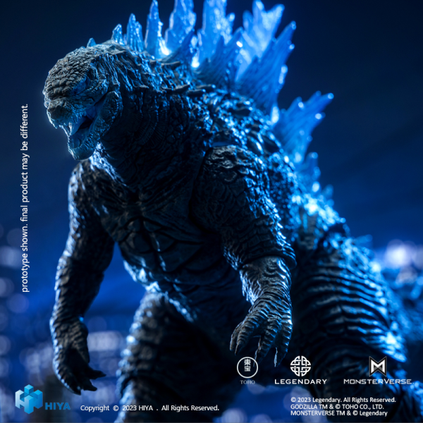 GODZILLA VS KONG HEAT RAY GODZILLA TRANSLUCENT PX AF