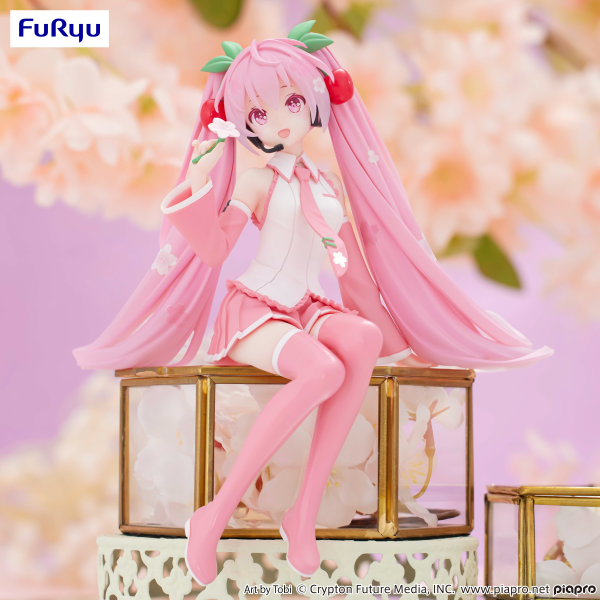 FURYU Corporation Hatsune Miku　Noodle Stopper Figure -Sakura Miku 2024-