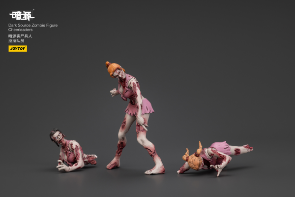 JOYTOY Dark Source Zombie Figure CheerLeaders(6927054401574)