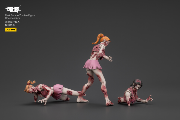 JOYTOY Dark Source Zombie Figure CheerLeaders(6927054401574)