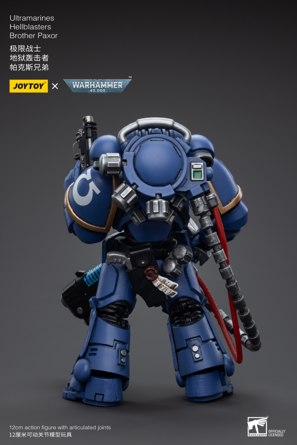 Joy Toy Ultramarines Hellblasters Brother Paxor(6973130375369)(6973130375369)