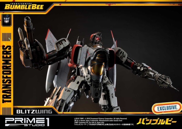 Prime 1 Studio Museum Masterline Transformers: Bumblebee (Film) Blitzwing EX Version(4562471908088)(4562471908088)
