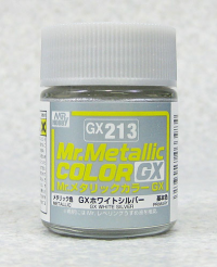 Mr Hobby Mr Color GX 213 - GX Metal White Silver | 4973028033984