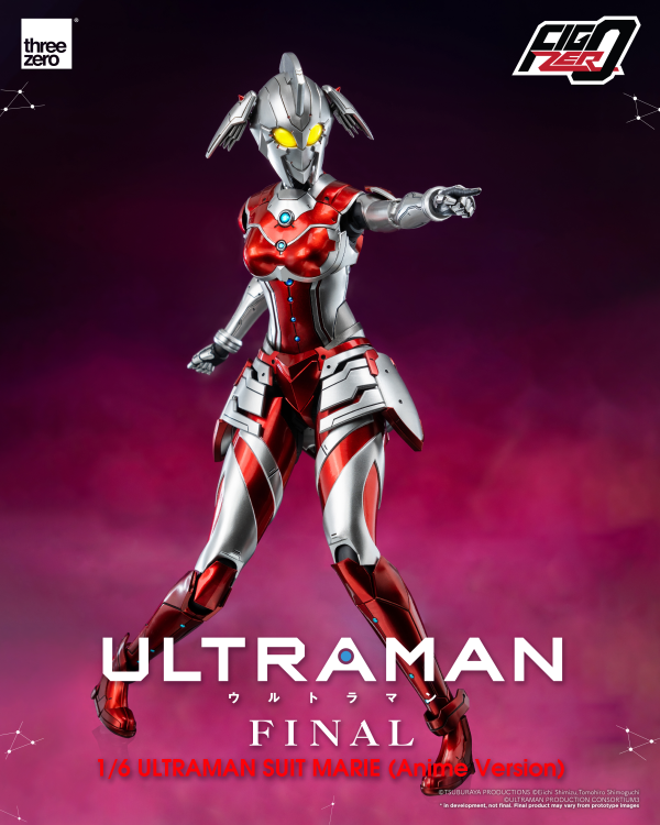 Three Zero FigZero 1/6 ULTRAMAN SUIT MARIE (Anime Version) | 4895250806979