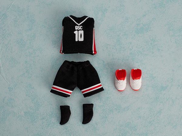 Good Smile Company Nendoroid Doll Outfit Set: Basketball Uniform (Black)(4580590174627)(4580590174627)