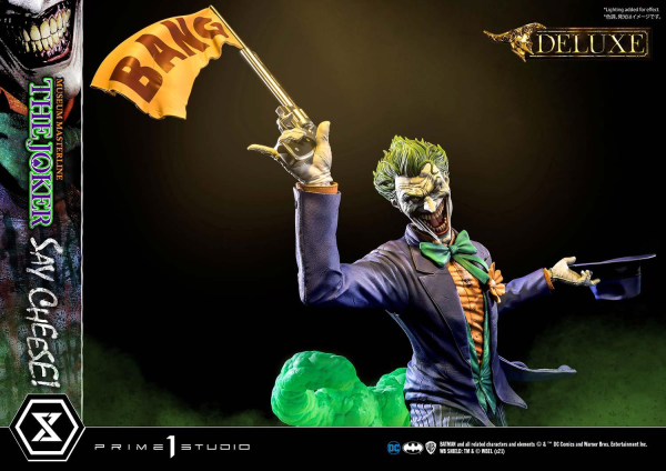 Prime 1 Studio Museum Masterline Batman (Comics) The Joker - Say Cheese! DX Bonus Version(4580708035123)(4580708035123)