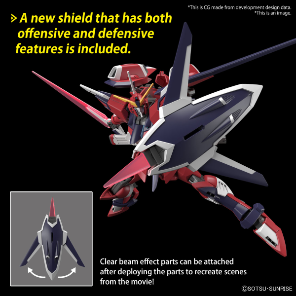 BANDAI Hobby HG 1/144 IMMORTAL JUSTICE GUNDAM(4573102662859)(4573102662859)