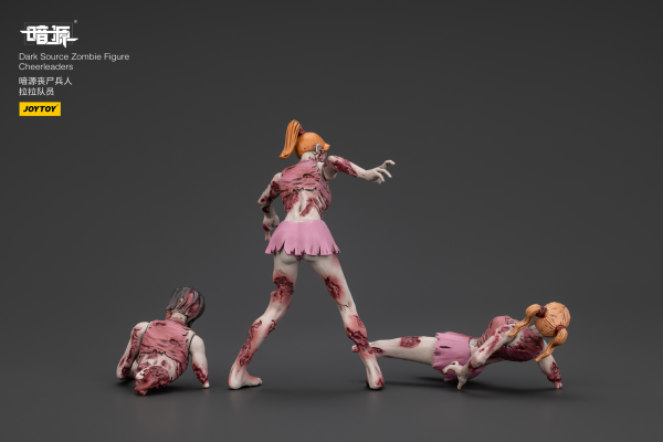 JOYTOY Dark Source Zombie Figure CheerLeaders(6927054401574)