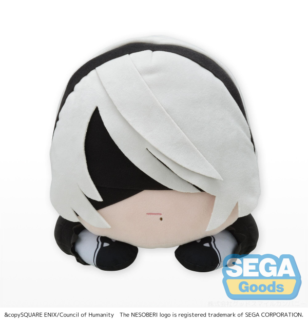 SEGA NESOBERI (Lay-Down) TV Anime "NieR:Automata Ver1.1a" LL Plush "2B" | 4580779534075
