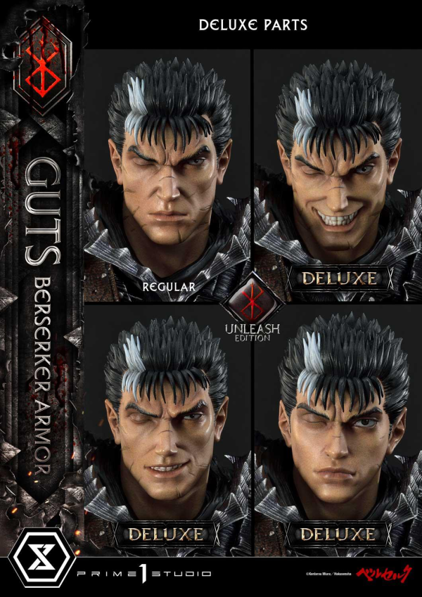 Prime 1 Studio Ultimate Premium Masterline Berserk Guts, Berserker Armor Unleash Edition Deluxe Version(4582535948553)(4582535948553)