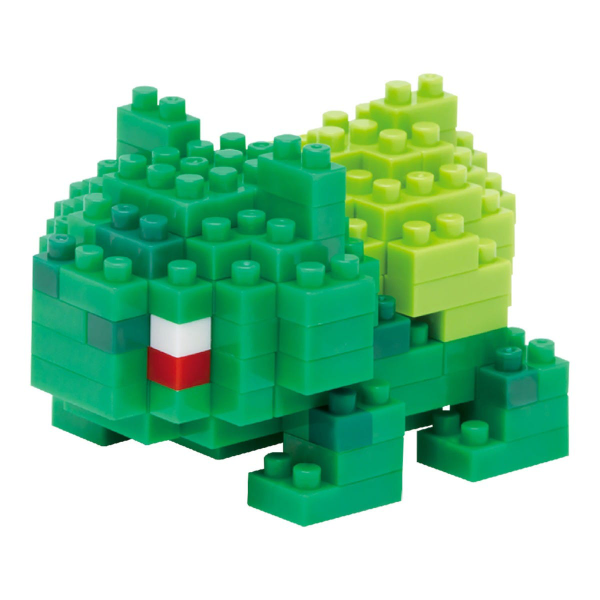 Kawada Bulbasaur "Pokémon", Nanoblock Pokémon Series (Box/12) | 4972825146217