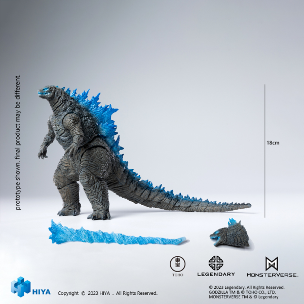GODZILLA VS KONG HEAT RAY GODZILLA TRANSLUCENT PX AF