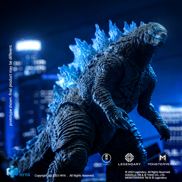 GODZILLA VS KONG HEAT RAY GODZILLA TRANSLUCENT PX AF