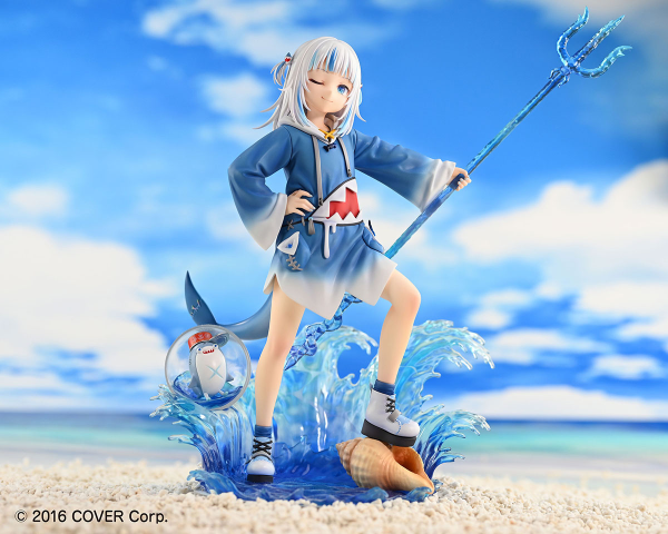 Design COCO Hololive English -Myth- Gawr Gura 1/7 Complete Figure | 4595643112037
