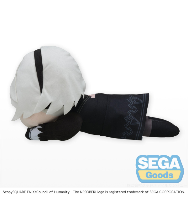 SEGA NESOBERI (Lay-Down) TV Anime "NieR:Automata Ver1.1a" LL Plush "2B" | 4580779534075