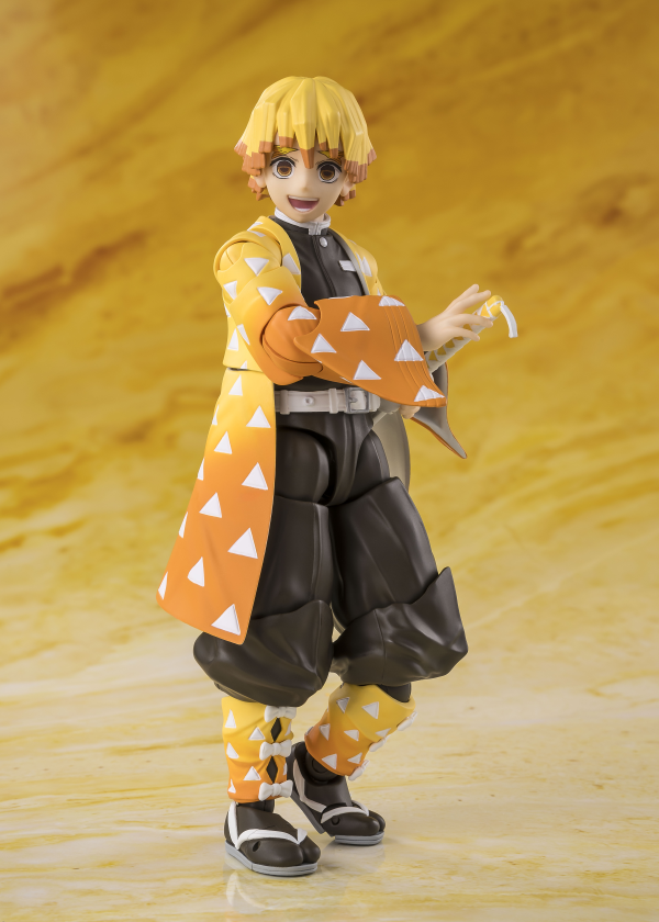 TAMASHII NATIONS Zenitsu Agatsuma "Demon Slayer: Kimetsu no Yaiba", TAMASHII NATIONS S.H.Figuarts | 4573102673619
