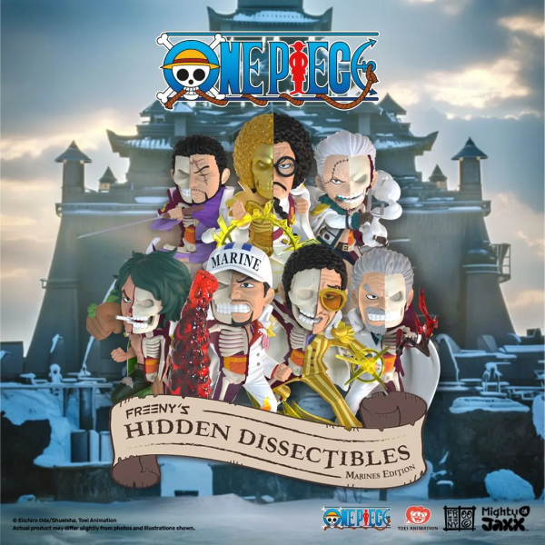 Mighty Jaxx Freeny's Hidden Dissectibles: One Piece Marines Edition(658215278853)(658215278853)