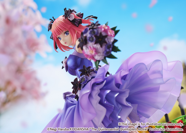 eStream Nino Nakano -Floral Dress Ver.- (SHIBUYA SCRAMBLE FIGURE)(4580769941005)(4580769941005)