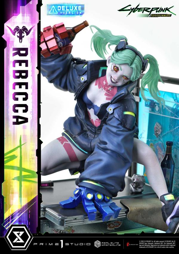 Prime 1 Studio  Real Elite Masterline Cyberpunk: Edgerunners Rebecca Deluxe Version(4582647121578)