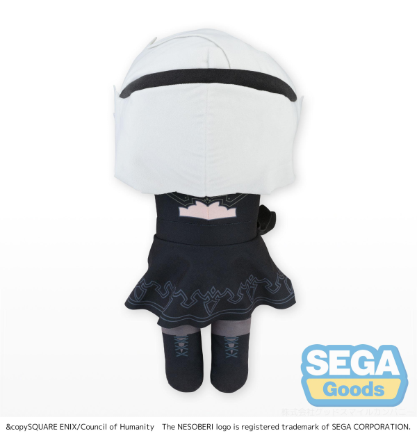 SEGA NESOBERI (Lay-Down) TV Anime "NieR:Automata Ver1.1a" LL Plush "2B" | 4580779534075