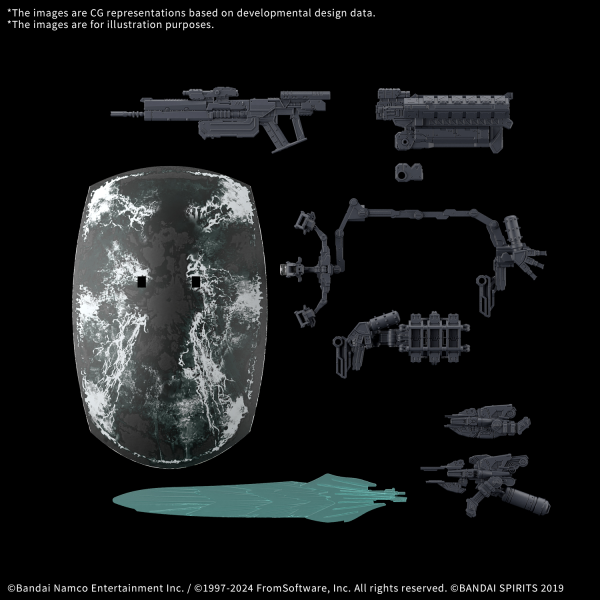 30MM OPTION PARTS SET ARMORED CORE Ⅵ FIRES OF RUBICON WEAPON SET 05 | 4573102685711