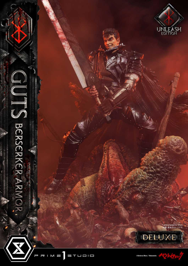 Prime 1 Studio Ultimate Premium Masterline Berserk Guts, Berserker Armor Unleash Edition Deluxe Version(4582535948553)(4582535948553)