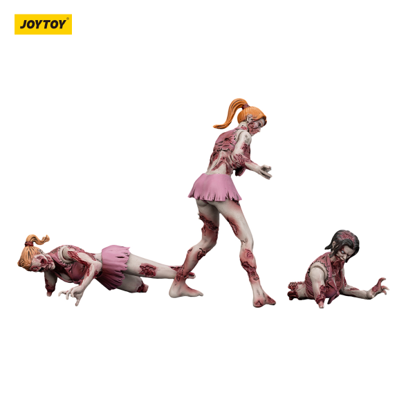 JOYTOY Dark Source Zombie Figure CheerLeaders(6927054401574)