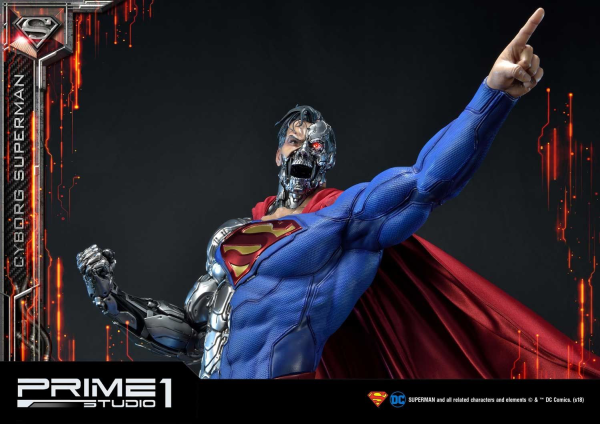 Prime 1 Studio Museum Masterline Superman (Comics) Cyborg Superman EX Version(4562471908019)(4562471908019)