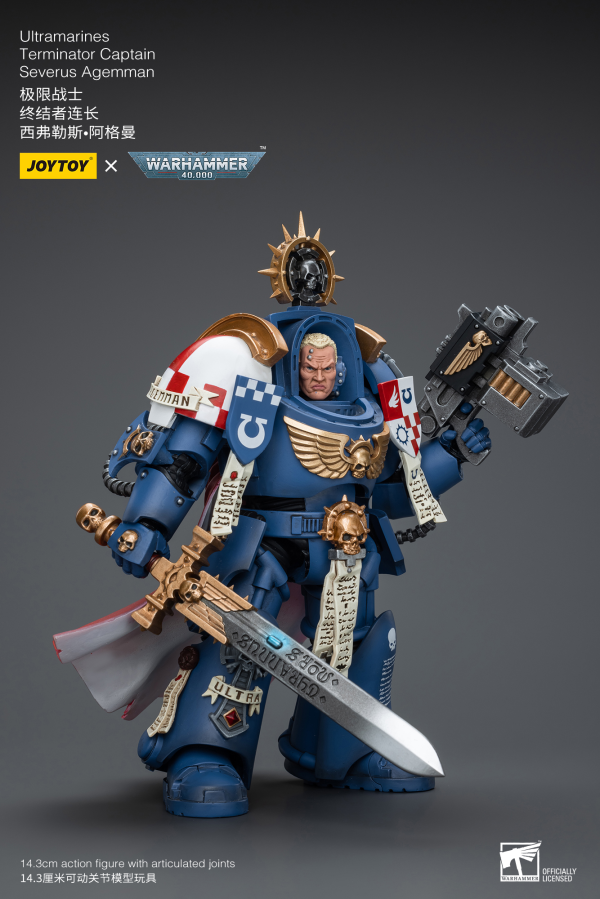 Joy Toy Ultramarines Terminator Captain Severus Agemman | 6973130379916