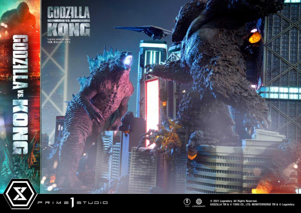 Prime 1 Studio Ultimate Diorama Masterline Godzilla vs Kong (Film) Godzilla VS Kong Final Battle(4580708032993)(4580708032993)