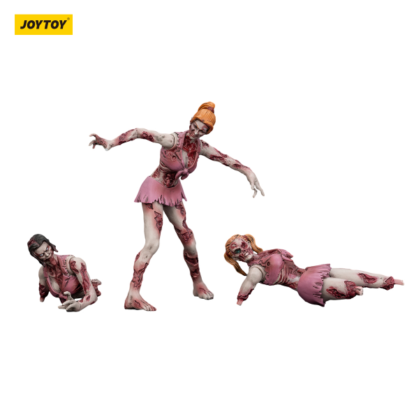 JOYTOY Dark Source Zombie Figure CheerLeaders(6927054401574)