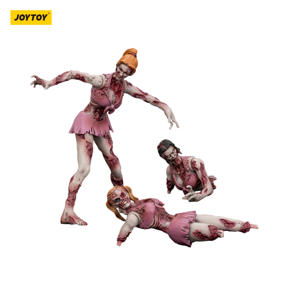 JOYTOY Dark Source Zombie Figure CheerLeaders(6927054401574)