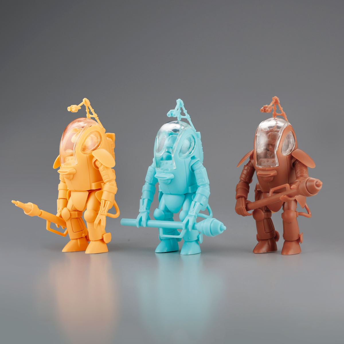 Kaiyodo P.K.A.（SET OF 3） P.K. APE
