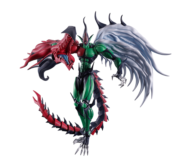 BANDAI Tamashii ELEMENTAL HERO FLAME WINGMAN "Yu-Gi-Oh! GX", TAMASHII NATIONS S.H.MonsterArts | 4573102664655