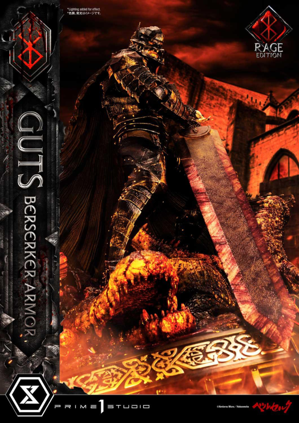 Prime 1 Studio Ultimate Premium Masterline Berserk Guts, Berserker Armor Rage Edition Deluxe Version(4582535948577)(4582535948577)