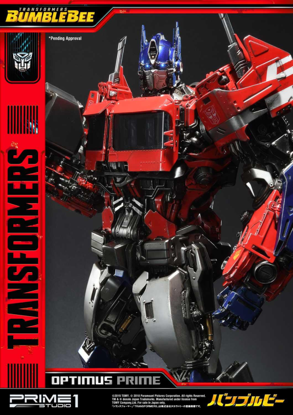 Prime 1 Studio Museum Masterline Transformers: Bumblebee (Film) Optimus Prime Cybertron Edition(4562471909009)(4562471909009)