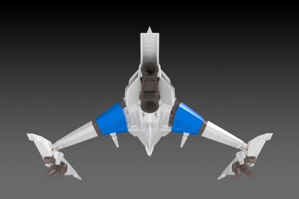 PMOA [PP163] SILVER HAWK 3F-1B SPACE FIGHTER 2P COLOR(4582362385965)(4582362385965)