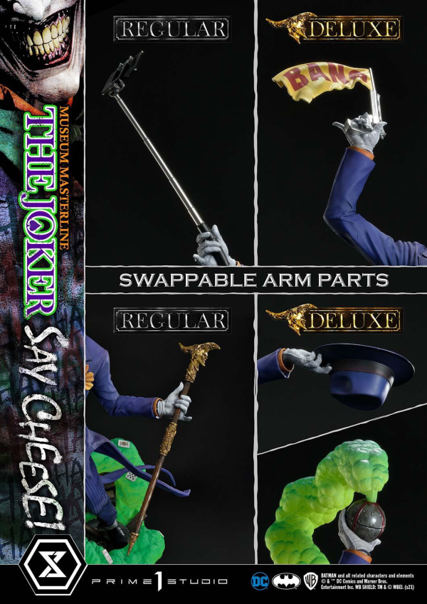 Prime 1 Studio Museum Masterline Batman (Comics) The Joker - Say Cheese! DX Bonus Version(4580708035123)(4580708035123)