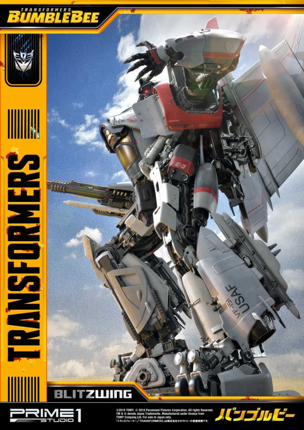 Prime 1 Studio Museum Masterline Transformers: Bumblebee (Film) Blitzwing EX Version(4562471908088)(4562471908088)