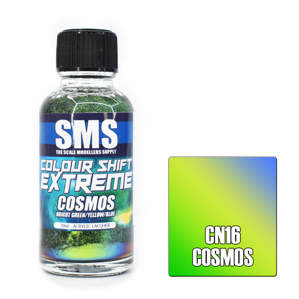 Colour Shift Extreme COSMOS (BRIGHT GREEN/YELLOW/BLUE) 30ml | 0744109798917