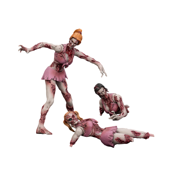 JOYTOY Dark Source Zombie Figure CheerLeaders(6927054401574)