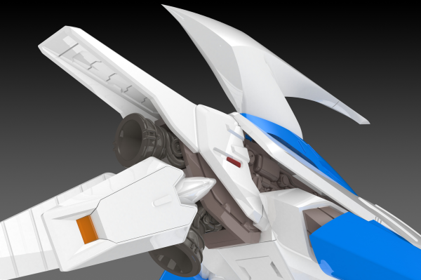 PMOA [PP163] SILVER HAWK 3F-1B SPACE FIGHTER 2P COLOR(4582362385965)(4582362385965)