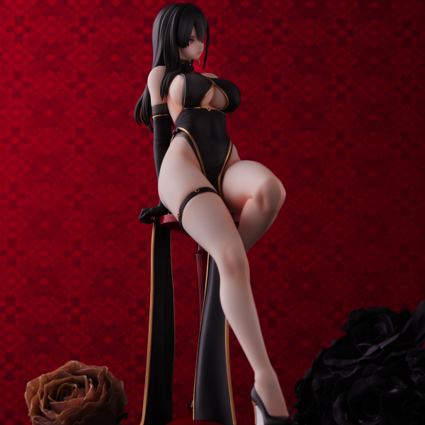 eStream Hayabusa Illustration Black China Dress-chan(4589642714477)(4589642714477)