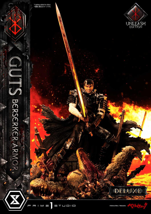 Prime 1 Studio Ultimate Premium Masterline Berserk Guts, Berserker Armor Unleash Edition Deluxe Version(4582535948553)(4582535948553)